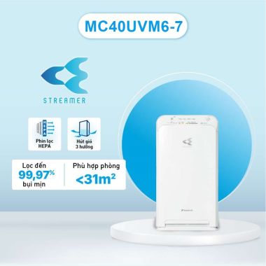 Máy lọc không khí Streamer Daikin MC40UVM6-7