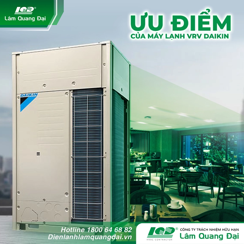 Ưu điểm của máy lạnh VRV DAIKIN uu-diem-cua-may-lanh-vrv-daikin