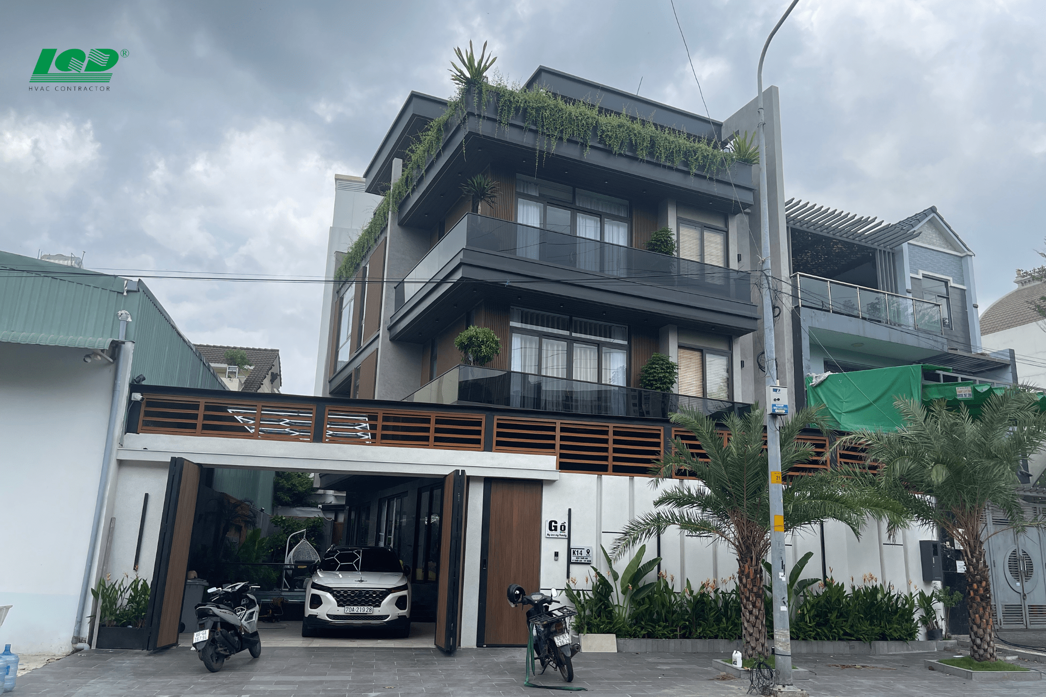 Thi Công Hệ Thống Điều Hòa Không Khí Villa Anh Hoàng